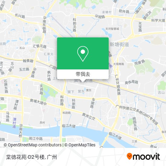 棠德花苑-D2号楼地图
