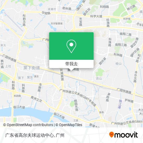 广东省高尔夫球运动中心地图