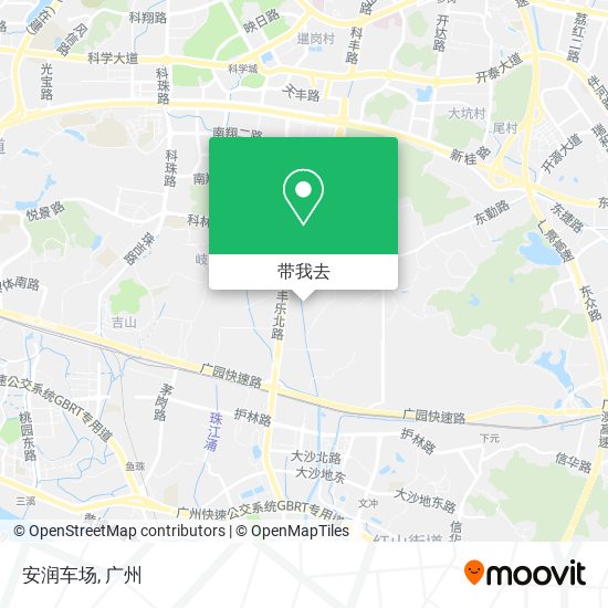 安润车场地图