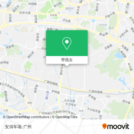 安润车场地图