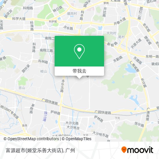 富源超市(姬堂乐善大街店)地图