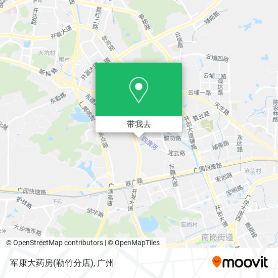 军康大药房(勒竹分店)地图