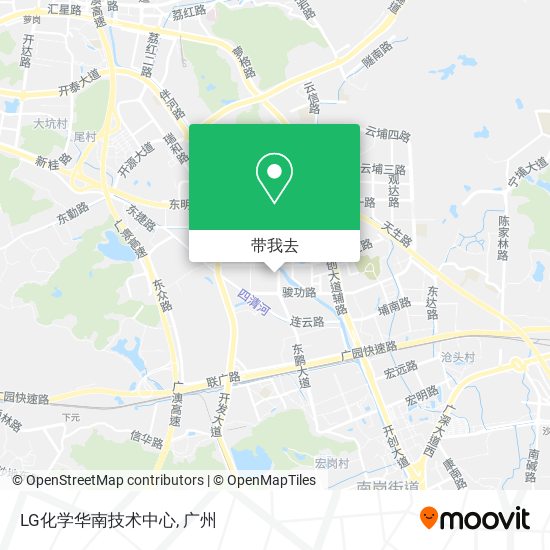 LG化学华南技术中心地图