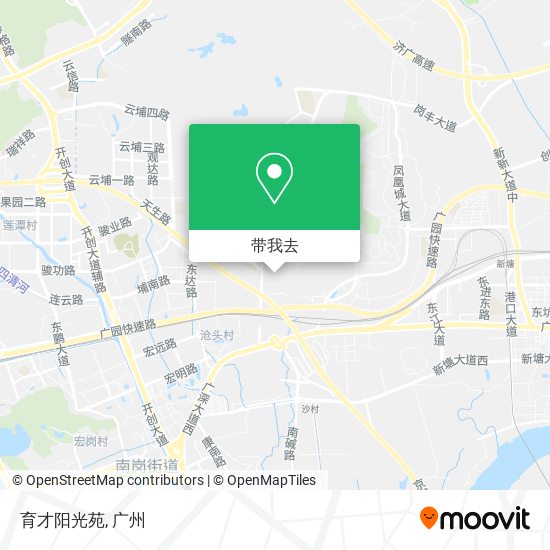 育才阳光苑地图