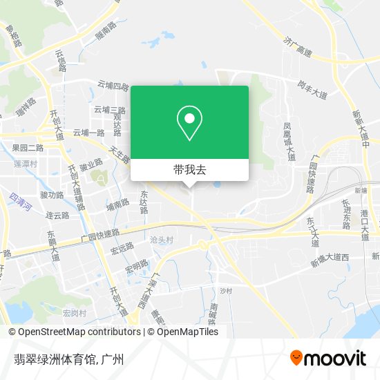 翡翠绿洲体育馆地图