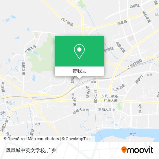 凤凰城中英文学校地图