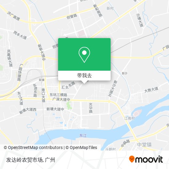 发达岭农贸市场地图