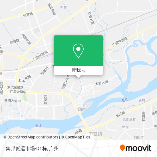集邦货运市场-D1栋地图