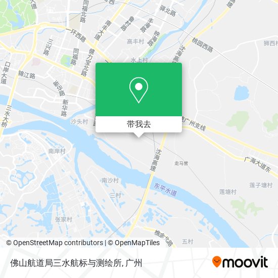 佛山航道局三水航标与测绘所地图
