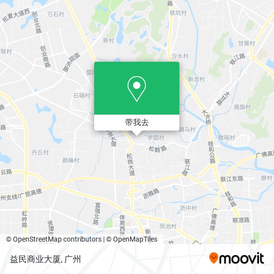 益民商业大厦地图