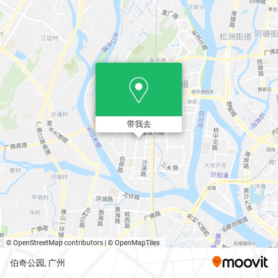 伯奇公园地图