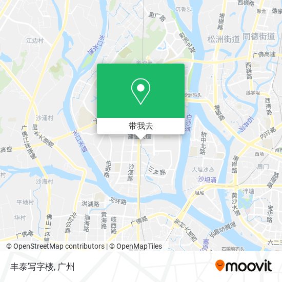 丰泰写字楼地图