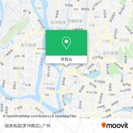 国美电器(罗冲围店)地图