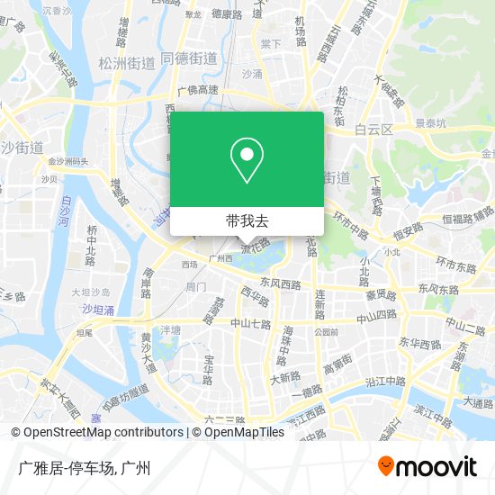 广雅居-停车场地图