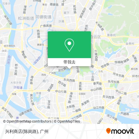 兴利商店(陈岗路)地图