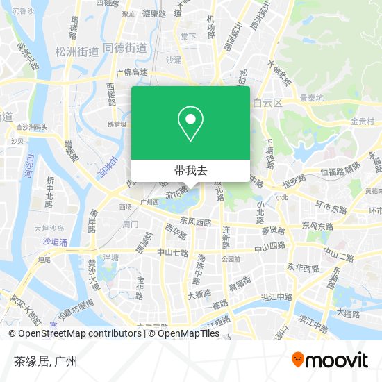 茶缘居地图