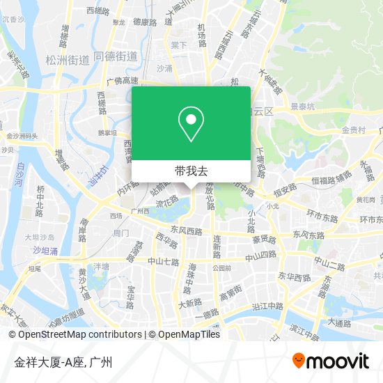 金祥大厦-A座地图