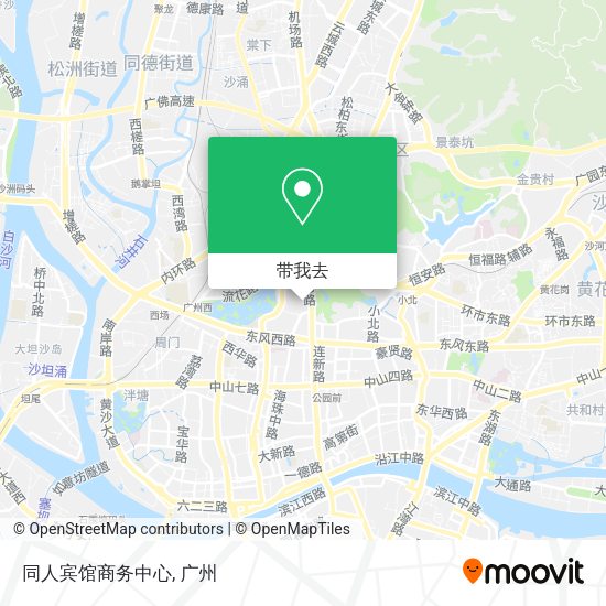 同人宾馆商务中心地图
