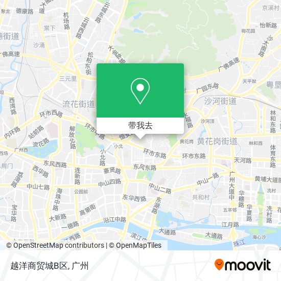 越洋商贸城B区地图