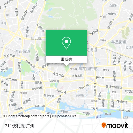 711便利店地图