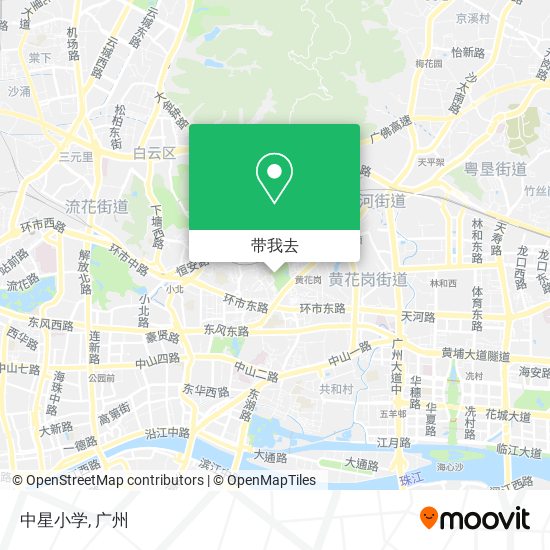 中星小学地图