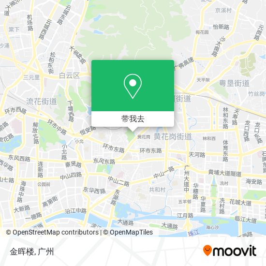 金晖楼地图