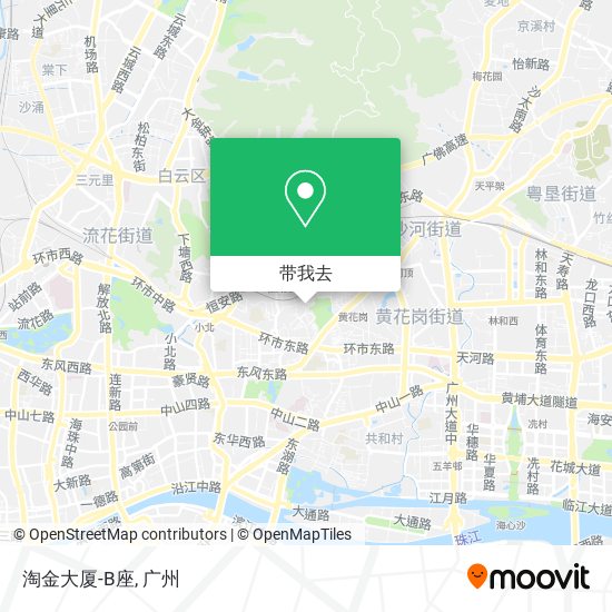 淘金大厦-B座地图