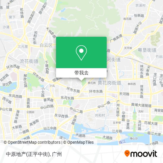 中原地产(正平中街)地图