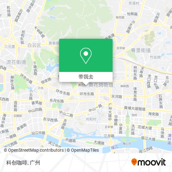科创咖啡地图