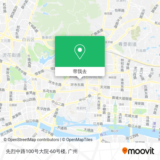 先烈中路100号大院-60号楼地图