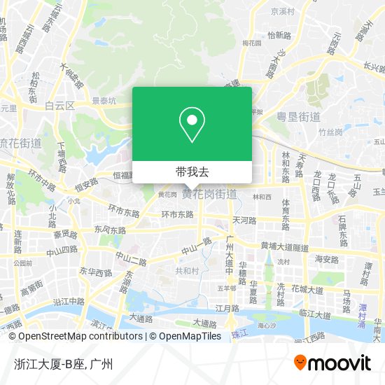 浙江大厦-B座地图