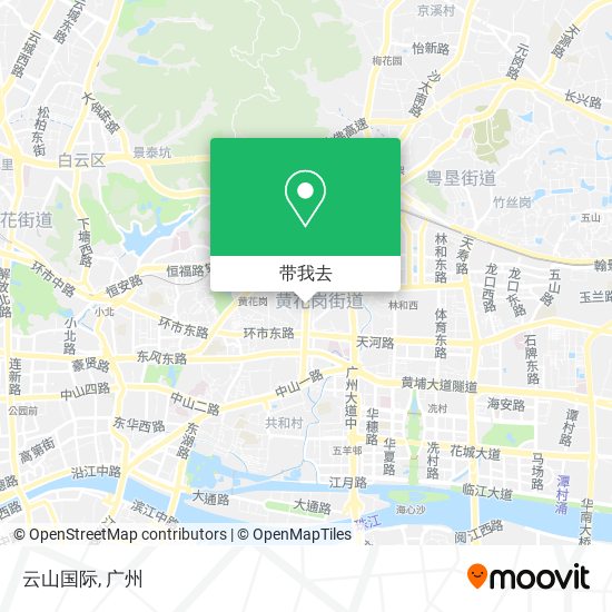 云山国际地图