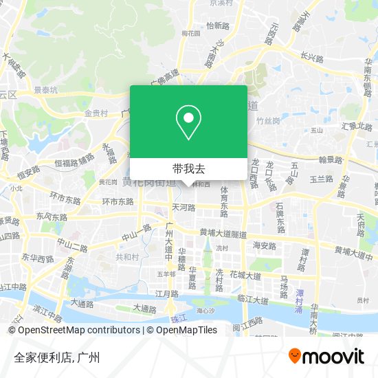 全家便利店地图