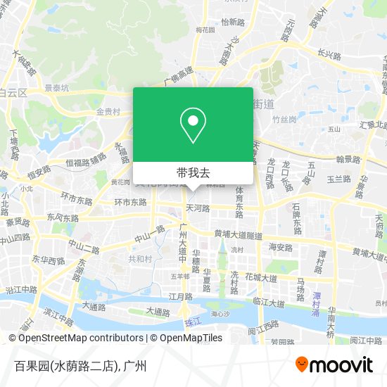 百果园(水荫路二店)地图