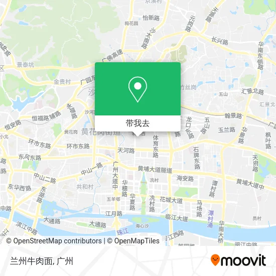 兰州牛肉面地图