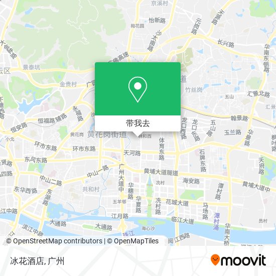 冰花酒店地图