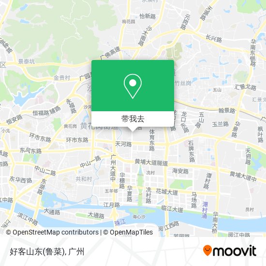好客山东(鲁菜)地图