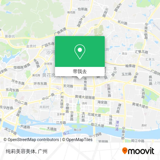 纯莉美容美体地图