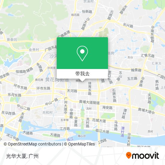光华大厦地图