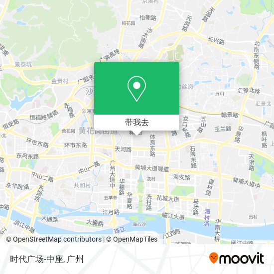 时代广场-中座地图