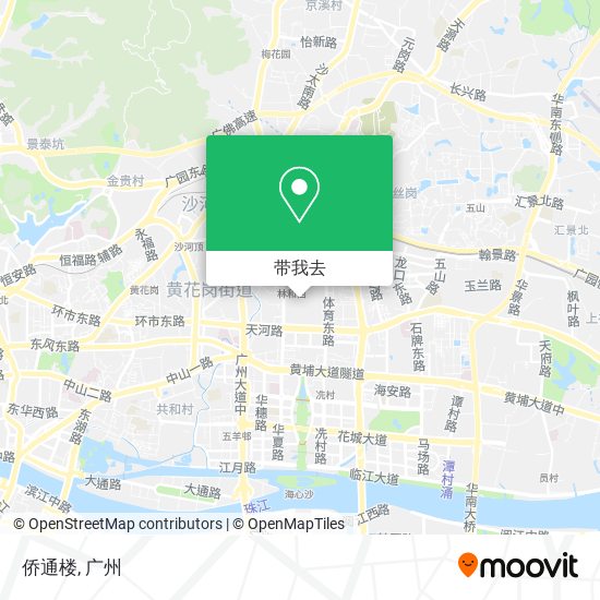 侨通楼地图