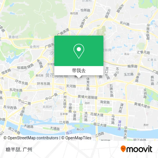 糖半甜地图