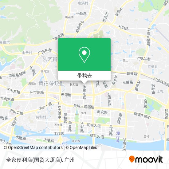全家便利店(国贸大厦店)地图