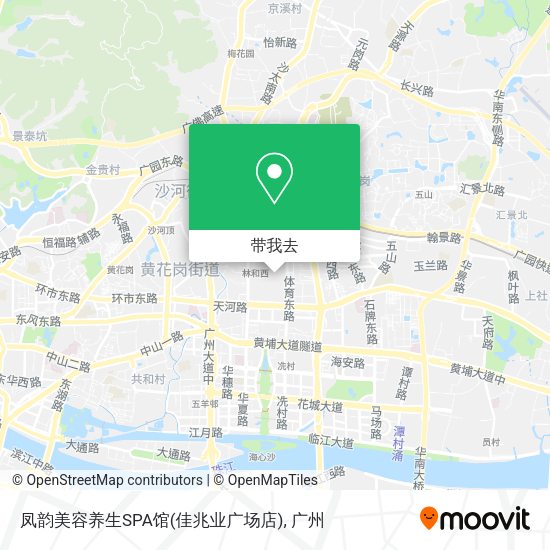 凤韵美容养生SPA馆(佳兆业广场店)地图