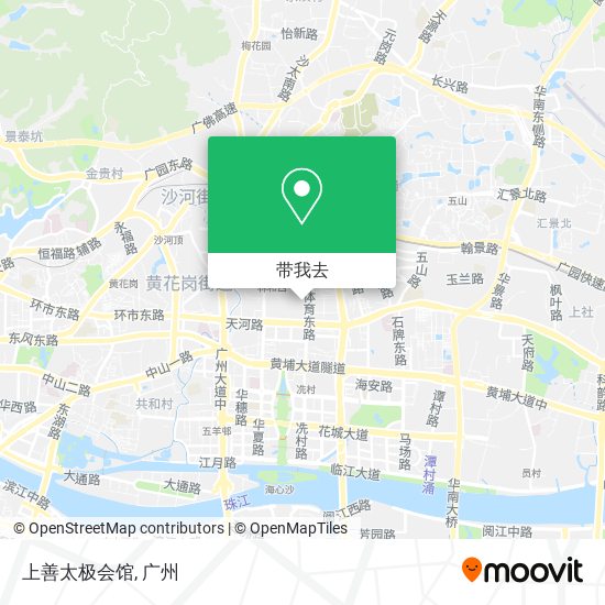 上善太极会馆地图