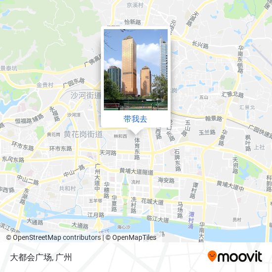 大都会广场地图