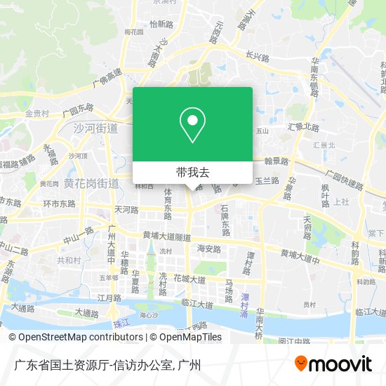 广东省国土资源厅-信访办公室地图