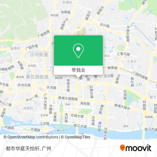 都市华庭天怡轩地图