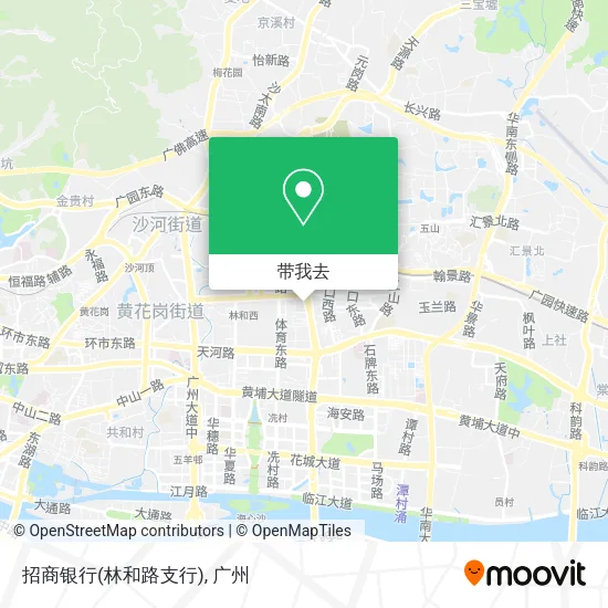 招商银行(林和路支行)地图