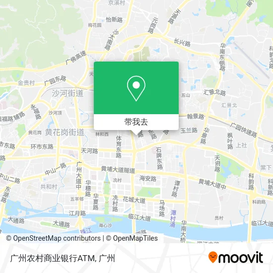 广州农村商业银行ATM地图